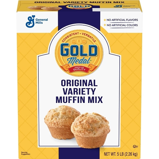 Gold Medal Original Variety Muffin Mix 6 Case 5 Pound - DOT product image 1