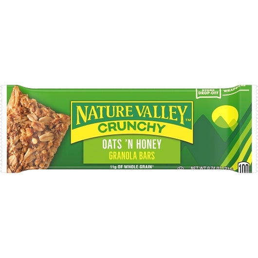 Nature Valley Kosher Oats 'N Honey Crunchy Granola, 144 x 0.74 oz Case - DOT product image 5