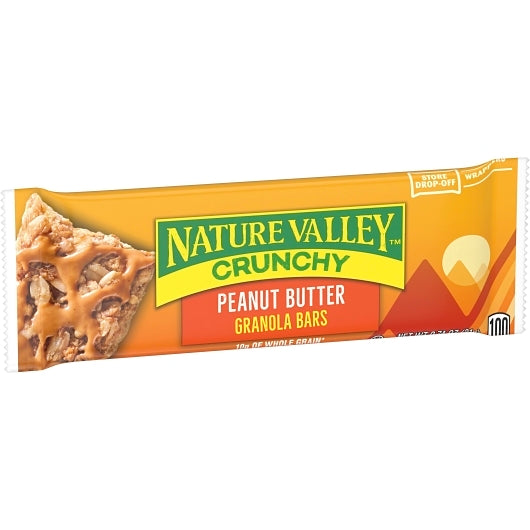 Nature Valley Crunchy Peanut Butter Granola Bar, 144 x 0.74 oz Case - DOT product image 6