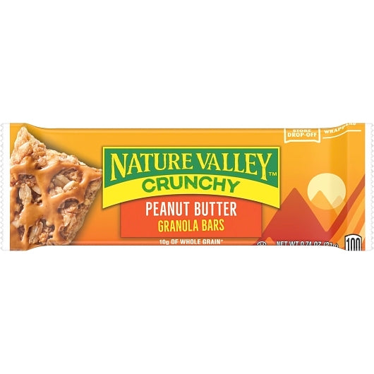 Nature Valley Crunchy Peanut Butter Granola Bar, 144 x 0.74 oz Case - DOT product image 5