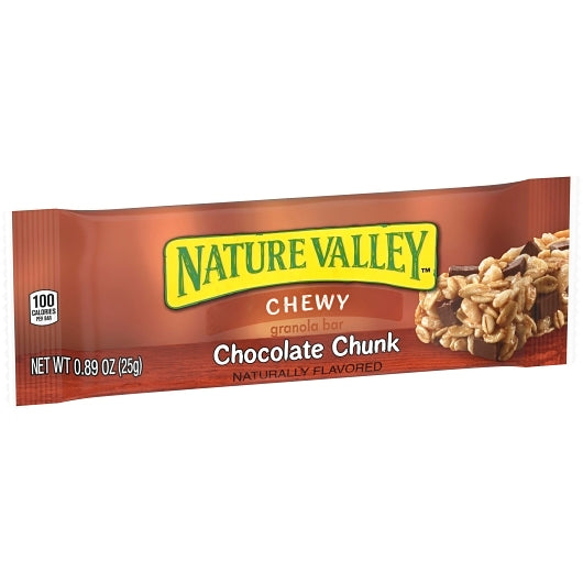 Nature Valley Chocolate Chip Chewy Granola Bar, 120 x 0.89 oz Case - DOT product image 4