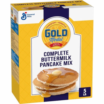 Gold Medal Baking Mixes Complete Buttermilk Pancake Mix, 6 x 5 lb Case - Bakery & Desserts