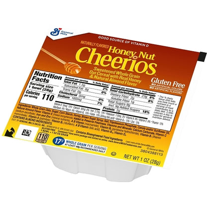 Cheerios Honey Nut Whole Grain Oats Cereal, 96 x 1 oz Case - DOT product image 6