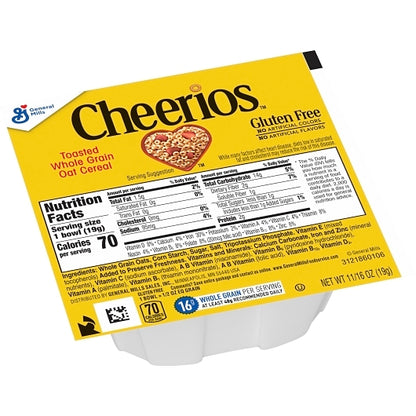 Cheerios Gluten-Free Cereal Single Serve, 96 x 0.69 oz Case - DOT product image 6