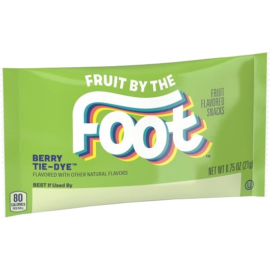 Betty Crocker Fruit by the Foot Individually Wrapped Berry Tie Dye, 96 x 0.75 oz Case - DOT product image 6