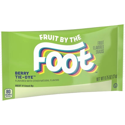 Betty Crocker Fruit by the Foot Individually Wrapped Berry Tie Dye, 96 x 0.75 oz Case - DOT product image 6