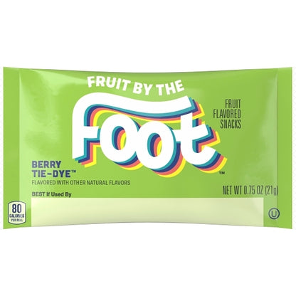 Betty Crocker Fruit by the Foot Individually Wrapped Berry Tie Dye, 96 x 0.75 oz Case - DOT product image 5