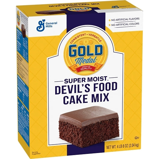 Supermoist Devils Food Devil'S Food Cake Mix, 6 x 4.5 lb Case - DOT product image 5
