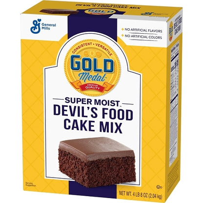 Supermoist Devils Food Devil'S Food Cake Mix, 6 x 4.5 lb Case - DOT product image 7
