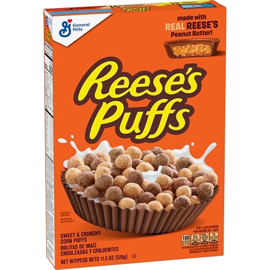 Reeses Puffs Cereal , 12 x 11.5 oz Case - DOT product image 4