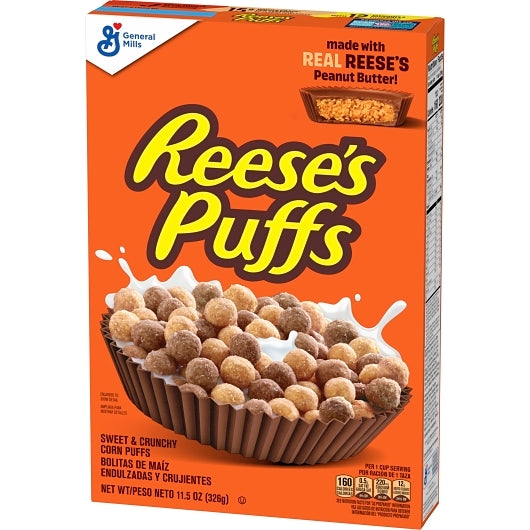 Reeses Puffs Cereal , 12 x 11.5 oz Case - DOT product image 6