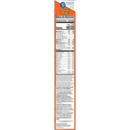 Reeses Puffs Cereal , 12 x 11.5 oz Case - DOT product image 5