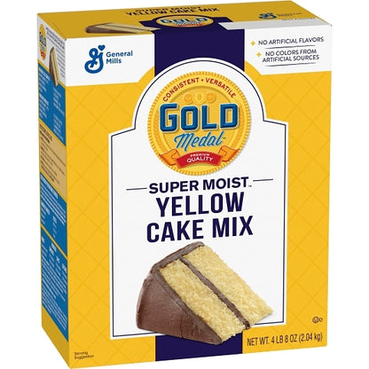 Supermoist Yellow Cake Super Moist Yellow Cake Mix, 6 x 4.5 lb Case - DOT product image 4