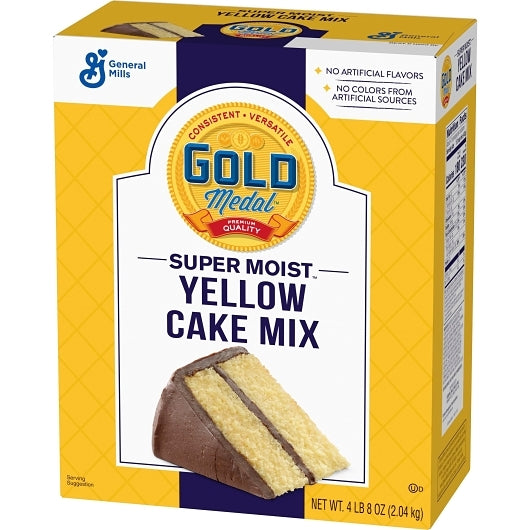 Supermoist Yellow Cake Super Moist Yellow Cake Mix, 6 x 4.5 lb Case - DOT product image 6