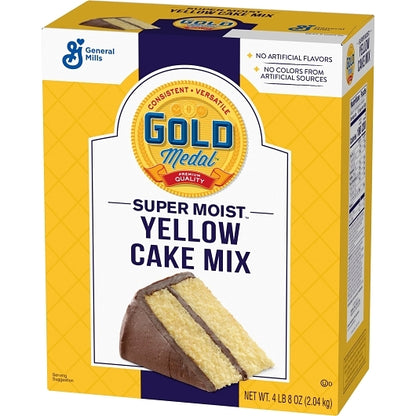 Supermoist Yellow Cake Super Moist Yellow Cake Mix, 6 x 4.5 lb Case - DOT product image 6