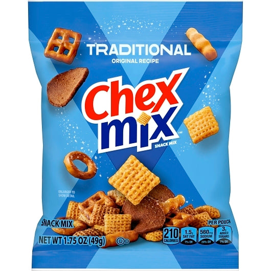Chex Mix Single Serve Traditional Flavor, 60 x 1.75 oz Case - DOT product image 3