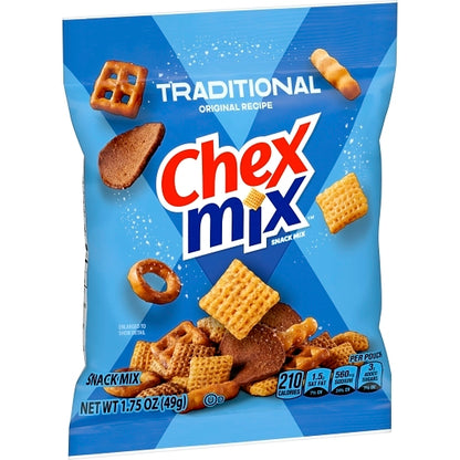 Chex Mix Single Serve Traditional Flavor, 60 x 1.75 oz Case - DOT product image 6