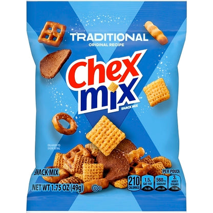 Chex Mix Single Serve Traditional Flavor, 60 x 1.75 oz Case - DOT product image 5