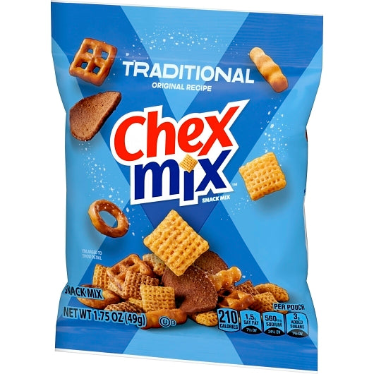 Chex Mix Single Serve Traditional Flavor, 60 x 1.75 oz Case - DOT product image 8