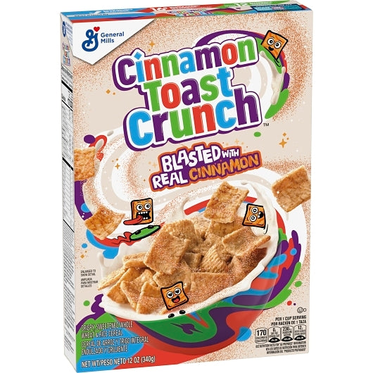 Cinnamon Toast Crunch Cereal, 12 x 12 oz Case - DOT product image 5
