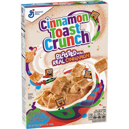 Cinnamon Toast Crunch Cereal, 12 x 12 oz Case - DOT product image 5