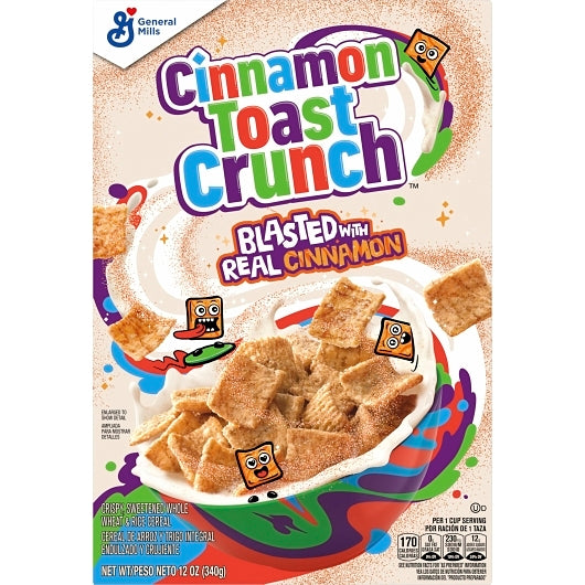 Cinnamon Toast Crunch Cereal, 12 x 12 oz Case - DOT product image 3