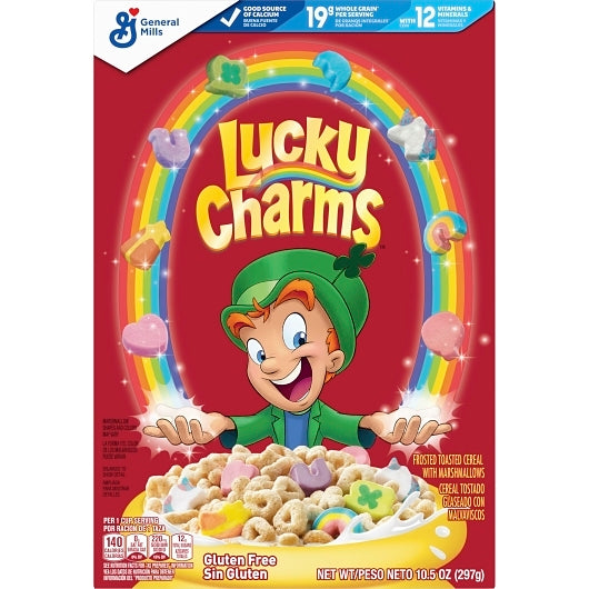 Lucky Charms Cereal, 12 x 10.5 oz Case - DOT product image 3