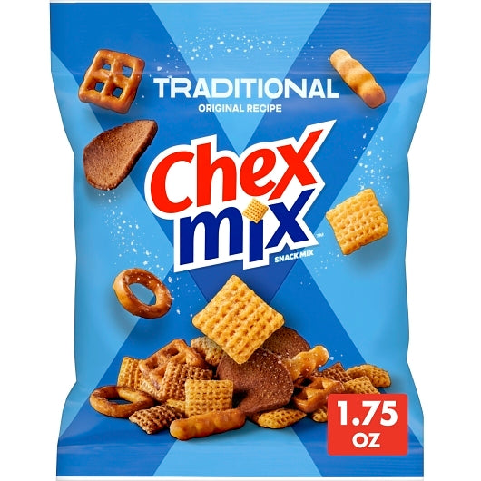 Chex Mix Single Serve Traditional Flavor, 60 x 1.75 oz Case - DOT product image 2