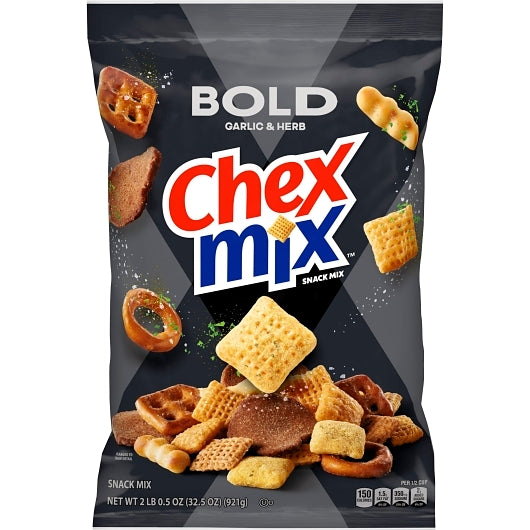 Chex Mix Bold Party Blend Snack Mix Bulk, 10 x 32.5 oz Case - DOT product image 4