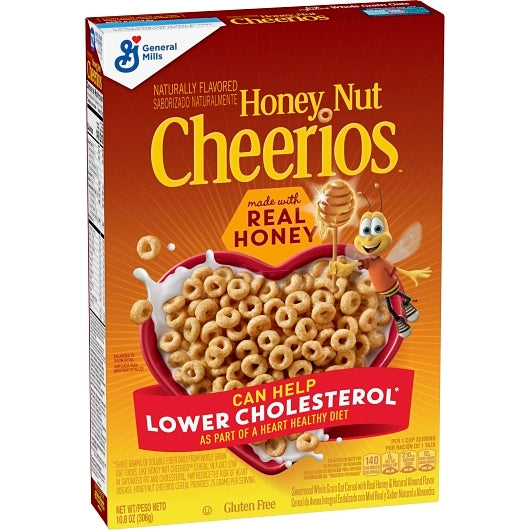 Cheerios Gluten-Free Honey Nut Cereal, 12 x 10.8 oz Case - DOT product image 3