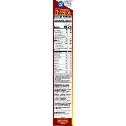 Cheerios Gluten-Free Honey Nut Cereal, 12 x 10.8 oz Case - DOT product image 4