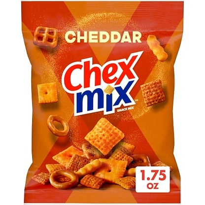 Chex Cheddar Flavor Cheddar Snack Mix, 60 x 1.75 oz Case - DOT product image 2