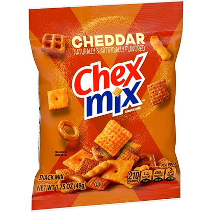 Chex Cheddar Flavor Cheddar Snack Mix, 60 x 1.75 oz Case - DOT product image 5