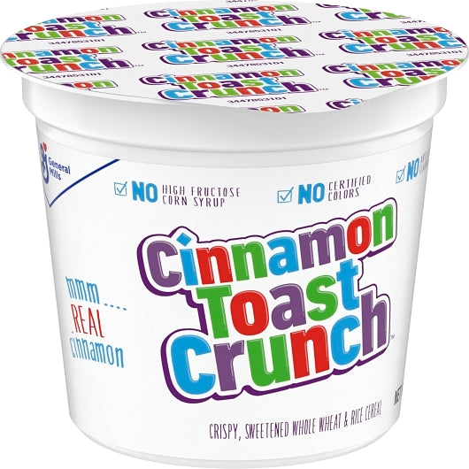 Cinnamon Toast Crunch Cereal Single Serve, 60 x 2 oz Case - DOT product image 6