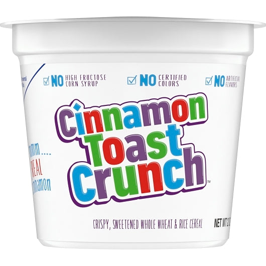 Cinnamon Toast Crunch Cereal Single Serve, 60 x 2 oz Case - DOT product image 5