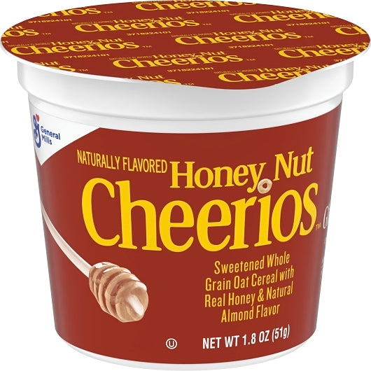 Cheerios Honey Nut Cereal, 60 x 1.8 oz Case - DOT product image 6