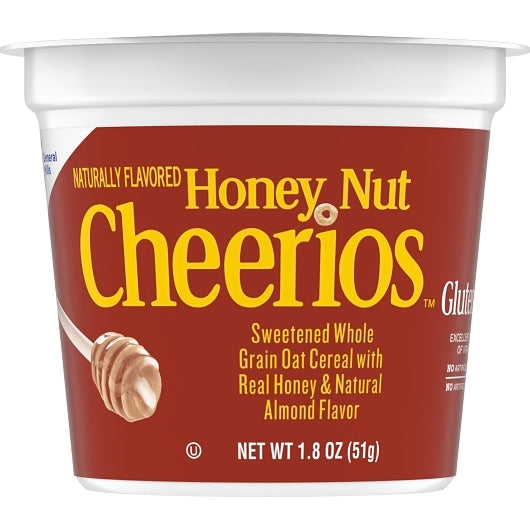 Cheerios Honey Nut Cereal, 60 x 1.8 oz Case - DOT product image 5