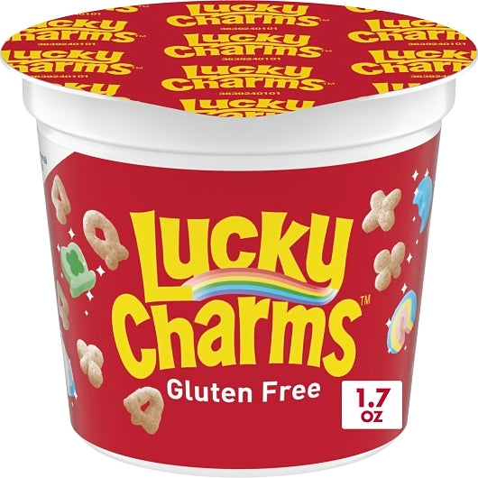 Lucky Charms Single Serve Cup, 10 x 6 x 1.7 oz Case - Breakfast Foods