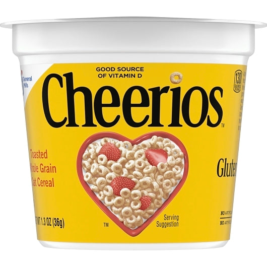Cheerios Gluten-Free Cereal Single Serve, 10 x 6 x 1.3 oz Case - DOT product image 5