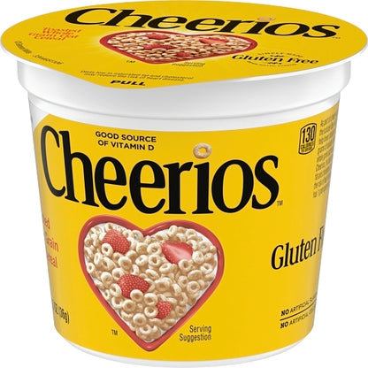 Cheerios Gluten-Free Cereal Single Serve, 10 x 6 x 1.3 oz Case - DOT product image 8