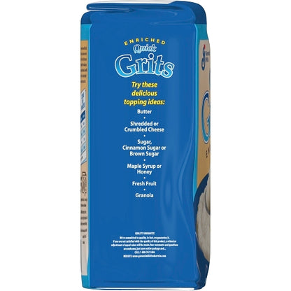 Quick Grits White Pillsbury Quick Grits Bulk Enriched White Corn Cereal, 8 x 5 lb Case - DOT product image 6