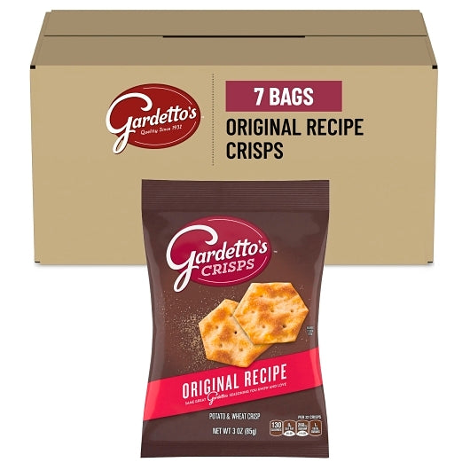 Gardetto's Original Recipe Crisp Snack, 7 x 3 oz Case - Snacks