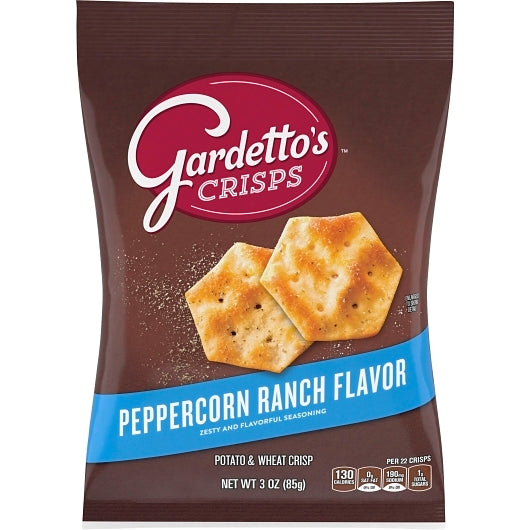 Gardetto's Peppercorn Ranch Recipe Crisp Snack, 7 x 3 oz Case - Spices Seasonings