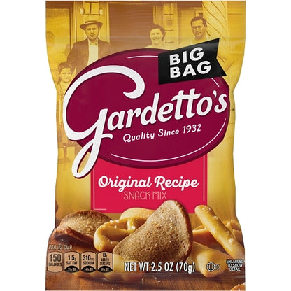Gardettos Original Recipe Snack Mix, 36 x 2.5 oz Case - DOT product image 5