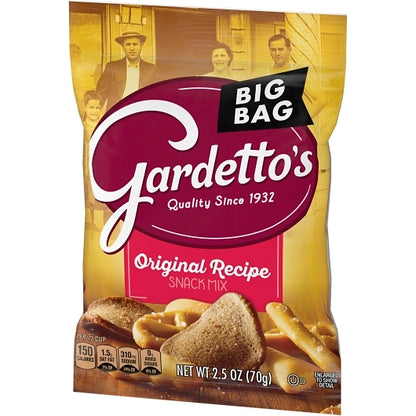 Gardettos Original Recipe Snack Mix, 36 x 2.5 oz Case - DOT product image 8