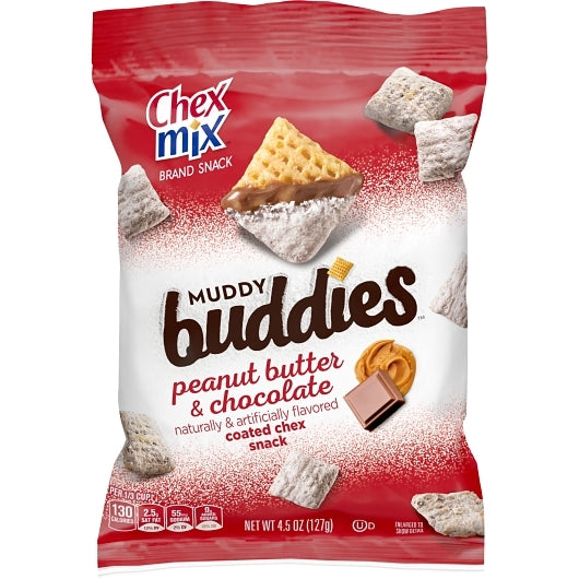 Chex Mix Muddy Buddies Peanut Butter & Chocolate Snack Mix, 7 x 4.5 oz Case - DOT product image 8
