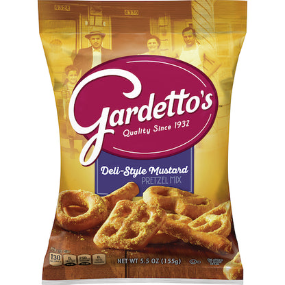 Gardetto's Deli-Style Mustard Pretzel Snack Mix, 7 x 5.5 oz Case - DOT product image 3