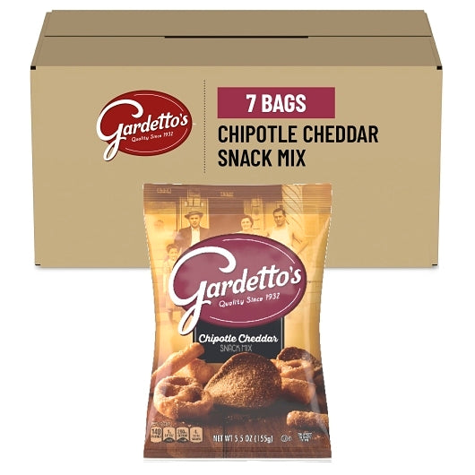 Gardetto's Chipotle Cheddar Snack Mix, 7 x 5.5 oz Case - Spices Seasonings