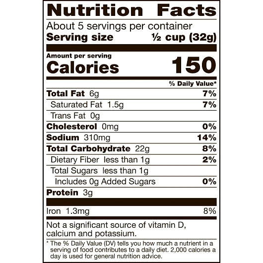 Gardettos Original Recipe Snack Mix, 7 x 5.5 oz Case - DOT product image 5