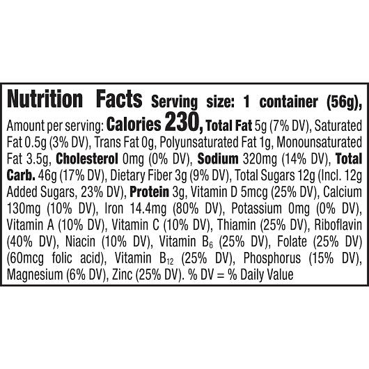 (Price/CASE)Cinnamon Chex 16000-14883 Cinnamon Chex(R) Cereal Si - DOT product image 19